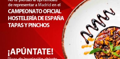 Participa en el primer campeonato oficial de Tapas y Pinchos de la Hostelería Madrid - Hostelería Madrid
