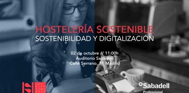 Jornadas de Sostenibilidad y Digitalización en Hostelería - Hostelería Madrid
