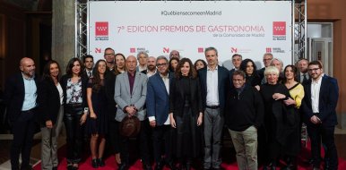 5 asociados de Hostelería Madrid entre los premiados por la Academia Madrileña de Gastronomía - Hostelería Madrid