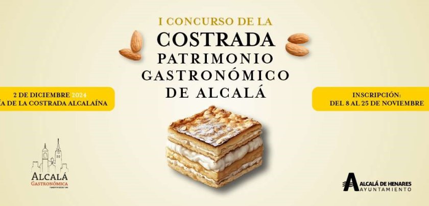 Alcalá de Henares convoca el I Concurso de Costrada Alcalaína - Hostelería Madrid