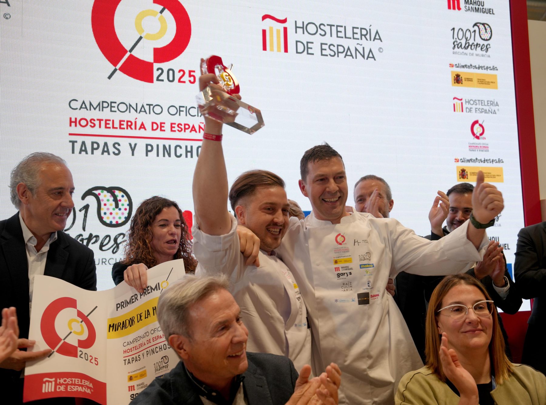 La tapa “Perdiz maíz y escabeche” de Jesús Iván Anaya, ganadora del III Campeonato Oficial de Tapas de Hostelería de España - La Viña